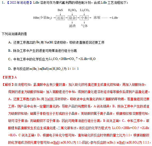 高中化学氯及其化合物  卤素历年高考真题专题汇编资料下载